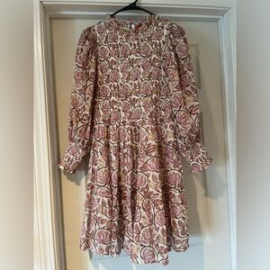 Oliphant smocked dress size medium
